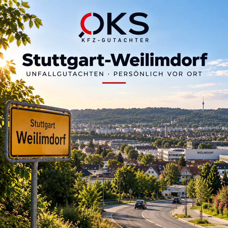 Kfz Gutachter Stuttgart-Weilimdorf – Unfallgutachten und mobile Schadenbegutachtung direkt vor Ort